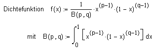 Betaverteilung