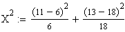 Chi Quadrat Test