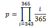 Geburtstagsparadoxon