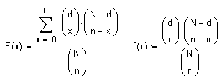 Hypergeometrische Verteilung