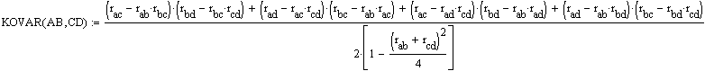 Korrelationskoeffizient Kovarianz