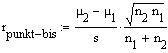 Punkt-biseriale Korrelation