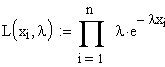 Likelihood Funktion Exponentialverteilung