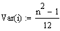 Spearman Rho Varianz