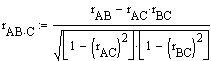 Partielle Korrelation