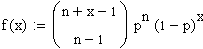 Negative Binomialverteilung