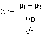 Z-Test verbundene abhngige Stichproben