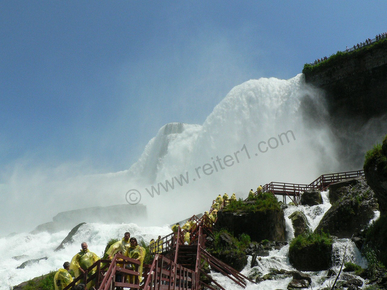 American falls bridal veil falls