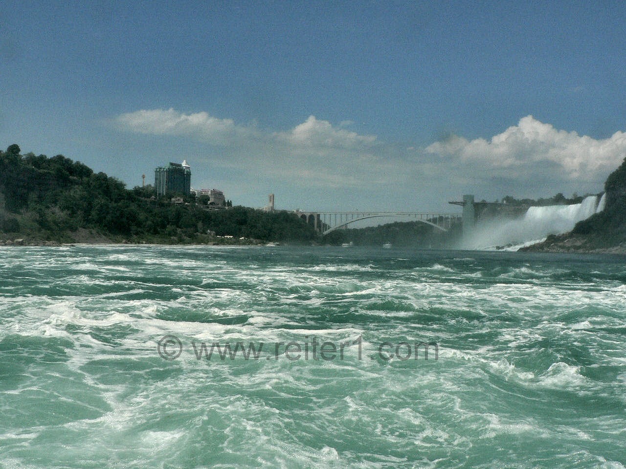 Niagara Horseshoe Falls Maid of the Mist Rainbow Bridge