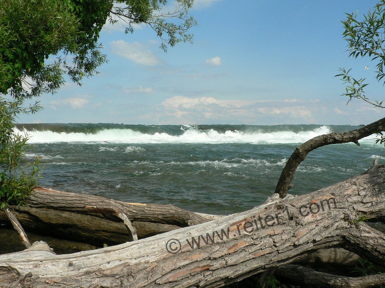 Niagara River before the falls