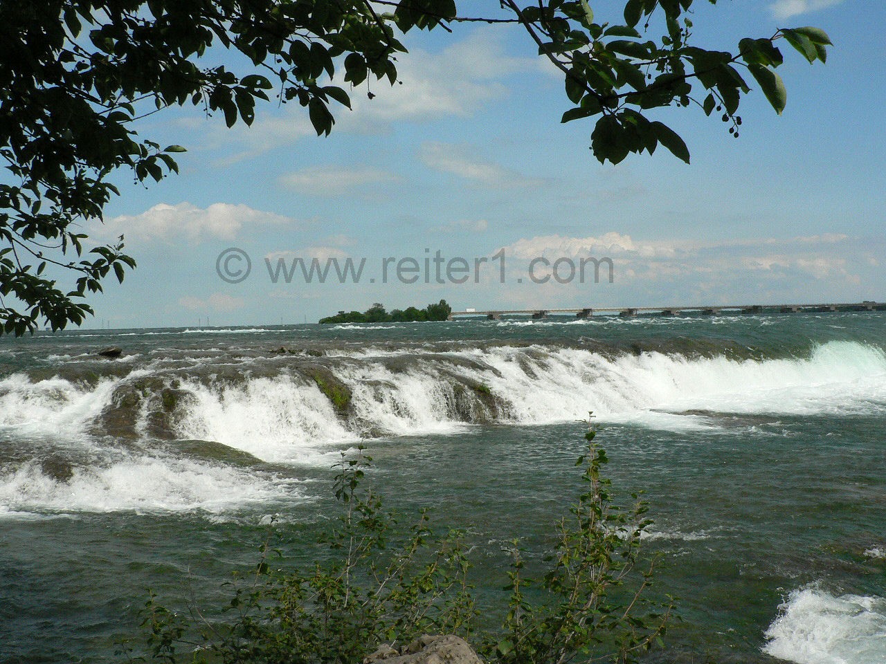 Niagara River before the falls