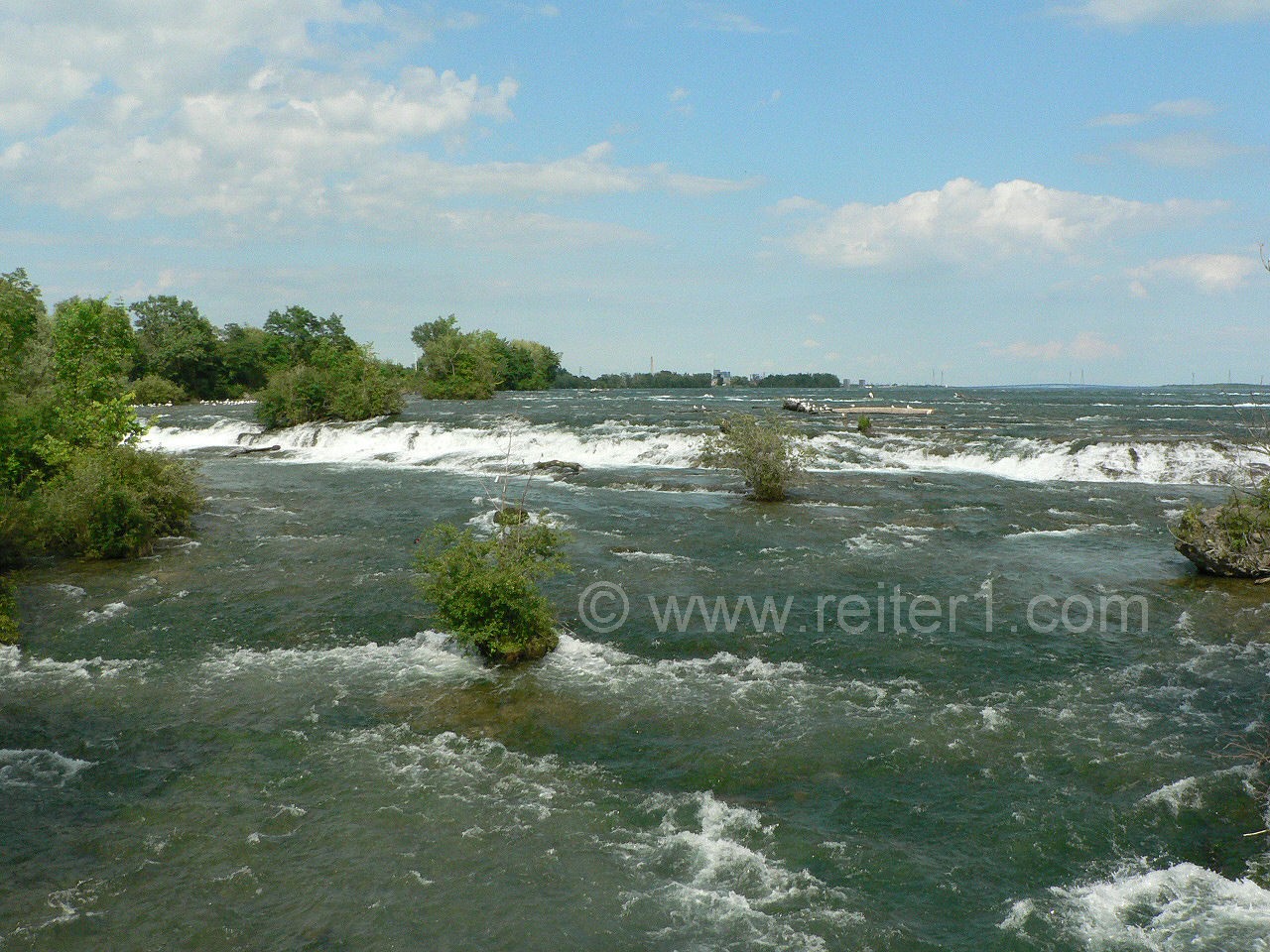 Niagara River before the falls