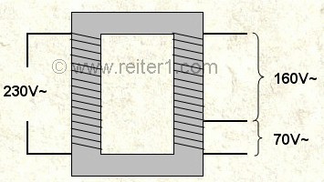 Transformator Spannungsteiler