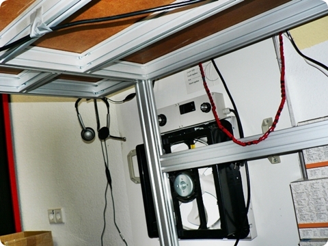 Tischgestell aus Aluprofil 30 x 60